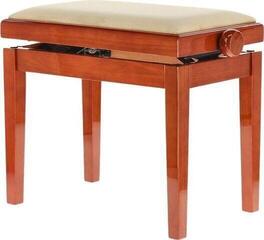Houten pianokruk GEWA Piano Bench Deluxe Houten pianokruk Cherry - 3