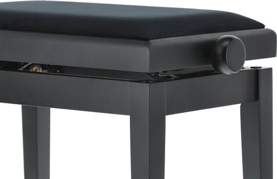 Drevená klavírna stolička
 GEWA Piano Bench Deluxe Drevená klavírna stolička Black Matt - 8