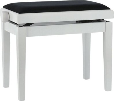 Klavierhocker aus Holz GEWA Piano Bench Deluxe Klavierhocker aus Holz White Matt - 2