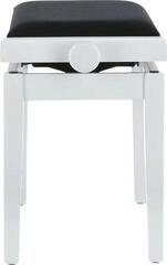 Дървена табуретка за пиано GEWA Piano Bench Deluxe Дървена табуретка за пиано White Matt - 6