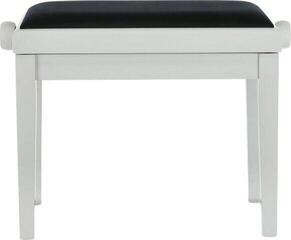 Дървена табуретка за пиано GEWA Piano Bench Deluxe Дървена табуретка за пиано White Matt - 3