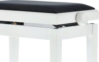 Дървена табуретка за пиано GEWA Piano Bench Deluxe Дървена табуретка за пиано White Matt - 7