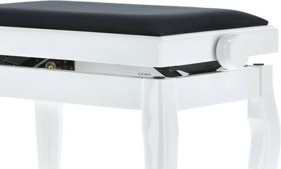 Lesen stol za klavir GEWA Piano Bench Deluxe Classic Lesen stol za klavir White Gloss - 7