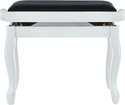 Lesen stol za klavir GEWA Piano Bench Deluxe Classic Lesen stol za klavir White Gloss - 4