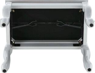 Дървена табуретка за пиано GEWA Piano Bench Deluxe Classic Дървена табуретка за пиано White Gloss - 7