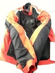 Textile Jacket Dainese Hydraflux 2 Air D-Dry Black/Lava Red 56 Textile Jacket (Pre-owned) - 1