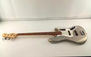4-strängad basgitarr Fender Player Series Jazz Bass PF Silver 4-strängad basgitarr (Begagnad) - 1