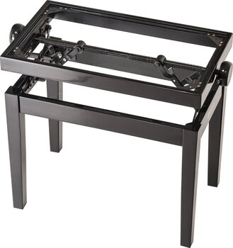 Дерев'яний стілець для піаніно Konig & Meyer 13701 Wooden Frame Дерев'яний стілець для піаніно Black High Polish - 2