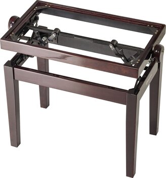Scaun din lemn pentru pian Konig & Meyer 13751 Wooden Frame Scaun din lemn pentru pian Mahogany - 2