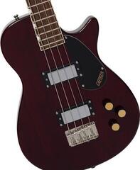 Električna bas kitara Gretsch Streamliner Jet Club Bass SC LRL Walnut Satin Električna bas kitara - 3