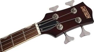 Električna bas kitara Gretsch Streamliner Jet Club Bass SC LRL Walnut Satin Električna bas kitara - 4