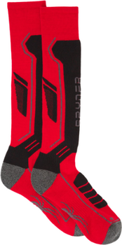 Chaussettes de ski Spyder Velocity Mens Sock Red/Black/Polar XL - 3