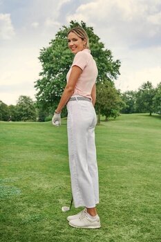 Панталони за голф Alberto Lucy-WL Linen Twill White 30 Панталони за голф - 9