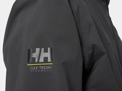 Bunda Helly Hansen Men's HP Racing Lifaloft Bomber Bunda Ebony L - 6