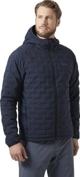 Jachetă Helly Hansen HP Hybrid Stretch Hooded Insulator Jachetă Navy M - 3