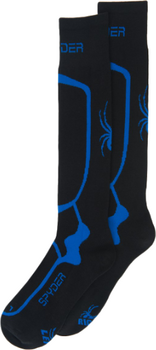 Lyžiarske ponožky Spyder Pro Liner Mens Sock Black/Turkish Sea XL - 2