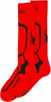 Meias de esqui Spyder Pro Liner Womens Sock Hibiscus/Black S - 2