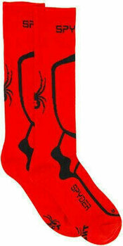 Meias de esqui Spyder Pro Liner Womens Sock Hibiscus/Black S - 3