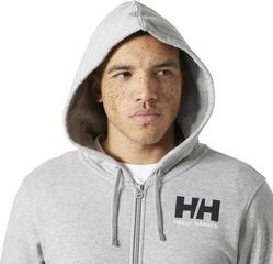 Пуловер Helly Hansen HH Logo Full Zip Grey Melange - 4