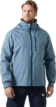 Zeiljas Helly Hansen Men's Crew Hooded Midlayer Sailing 2.0 Jas Washed Navy 3XL - 3