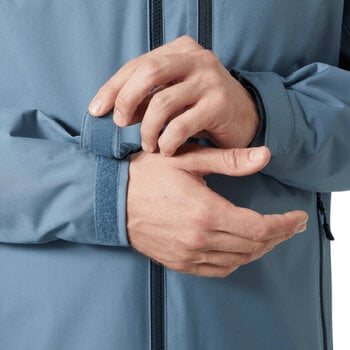 Casaco Helly Hansen Men's Crew Hooded Midlayer Sailing 2.0 Jaqueta Washed Navy M - 6