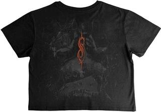 T-Shirt Slipknot Ouija Belt Ladies Crop Top-T-Shirt mit kurzen Ärmeln/Black/Kurze - 1