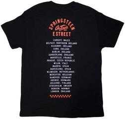 T-Shirt Bruce Springsteen Tour '24 Wheel Unisex Black/Short Sleeve T-Shirt/Short - 1