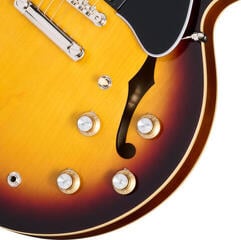 Poolakustiline kitarr Epiphone 1962 ES-335 Reissue Vintage Burst Poolakustiline kitarr - 5