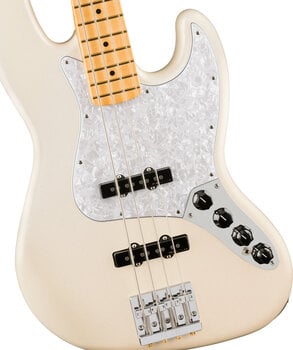 Elektrische basgitaar Fender Player II Modified Active Jazz Bass MN Olympic Pearl Elektrische basgitaar - 3