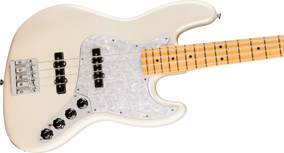 Elektrische basgitaar Fender Player II Modified Active Jazz Bass MN Olympic Pearl Elektrische basgitaar - 4