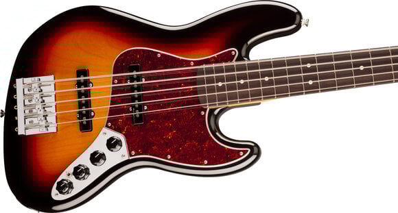 5-string Bassguitar Fender Player II Modified Active Jazz Bass V RW 3-Tone Sunburst 5-string Bassguitar - 4