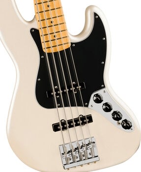 5-strunová basgitara Fender Player II Modified Active Jazz Bass V MN Olympic Pearl 5-strunová basgitara - 3