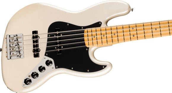 5-strunová basgitara Fender Player II Modified Active Jazz Bass V MN Olympic Pearl 5-strunová basgitara - 4