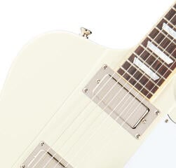 Elektrische gitaar Epiphone 1963 Firebird V Maestro Vibrola Reissue Polaris White Elektrische gitaar - 4