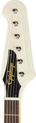 Elektrische gitaar Epiphone 1963 Firebird V Maestro Vibrola Reissue Polaris White Elektrische gitaar - 6