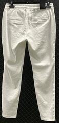 Pantaloni Alberto Clara Linen Twill White - 1