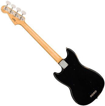 Basszusgitár Fender JMJ Road Worn Mustang Bass RW Black Basszusgitár - 2