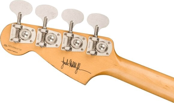 Basszusgitár Fender JMJ Road Worn Mustang Bass RW Black Basszusgitár - 6