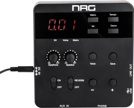 Electronic Drumkit NRG EDK-10 Kickstart Kit Black Electronic Drumkit - 19