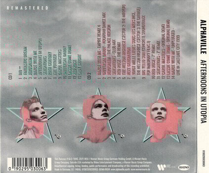 Muzički CD Alphaville - Afternoons In Utopia (Reissue) (Remastered) (2 CD) - 4