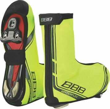 Cycling Shoe Covers BBB Waterflex Neon Yellow 41-42 Cycling Shoe Covers - 2