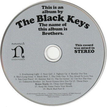 Muziek CD The Black Keys - Brothers (Reissue) (Remastered) (CD) - 2