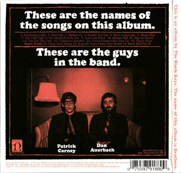 Muziek CD The Black Keys - Brothers (Reissue) (Remastered) (CD) - 3