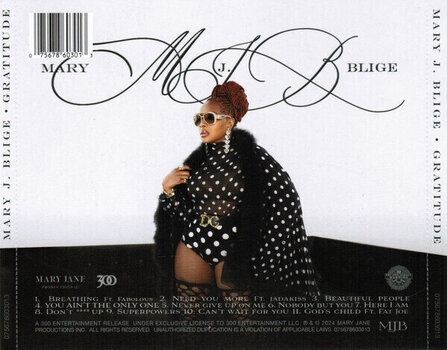 Muzički CD Mary J. Blige - Gratitude (CD) - 3