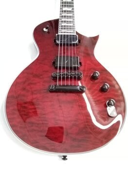 Guitarra eléctrica ESP LTD EC-1000 QM Fluence See Thru Black Cherry Guitarra eléctrica (Seminuevo) - 2