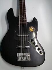 5-string Bassguitar Sire Marcus Miller V3-5 Black Satin 5-string Bassguitar (Pre-owned) - 1