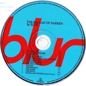 Muzički CD Blur - The Ballad Of Darren (Deluxe Edition) (CD) - 2
