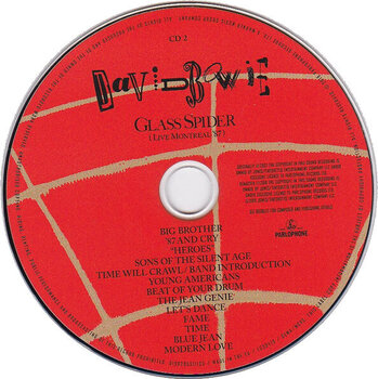 Musik-cd David Bowie - Glass Spider (Reissue) (Remastered) (2 CD) - 3