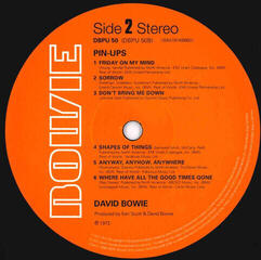 Schallplatte David Bowie - Pin Ups (180 g) (Reissue) (Remastered) (LP) - 3