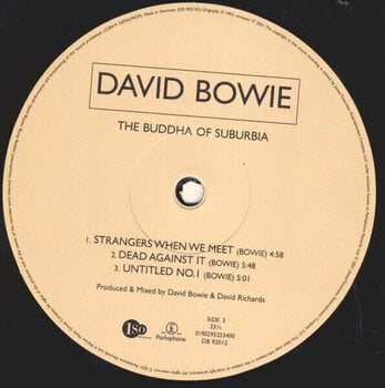 LP ploča David Bowie - The Buddha Of Suburbia (180 g) (Reissue) (Remastered) (2 LP) - 4